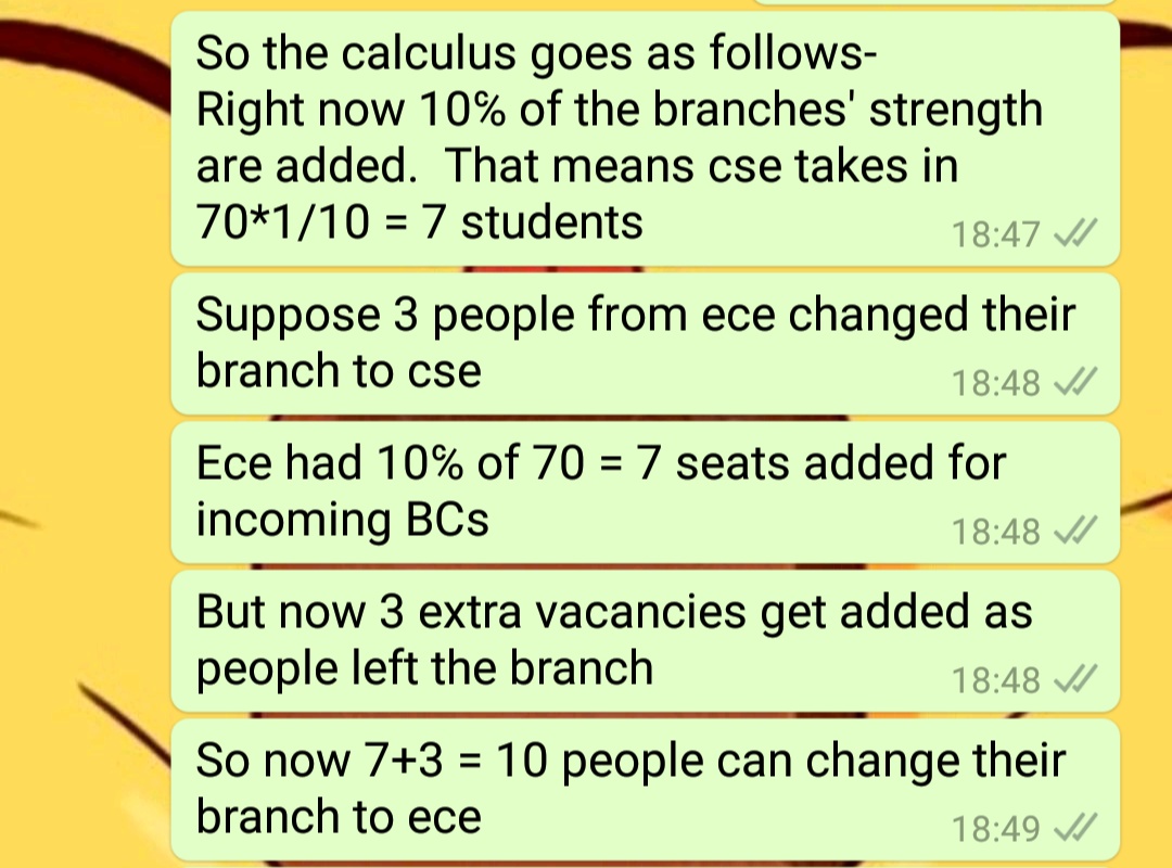 A well meaning senior in action